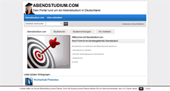 Desktop Screenshot of abendstudium.com